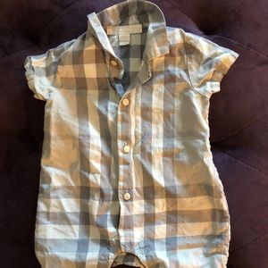 Burberry onesie